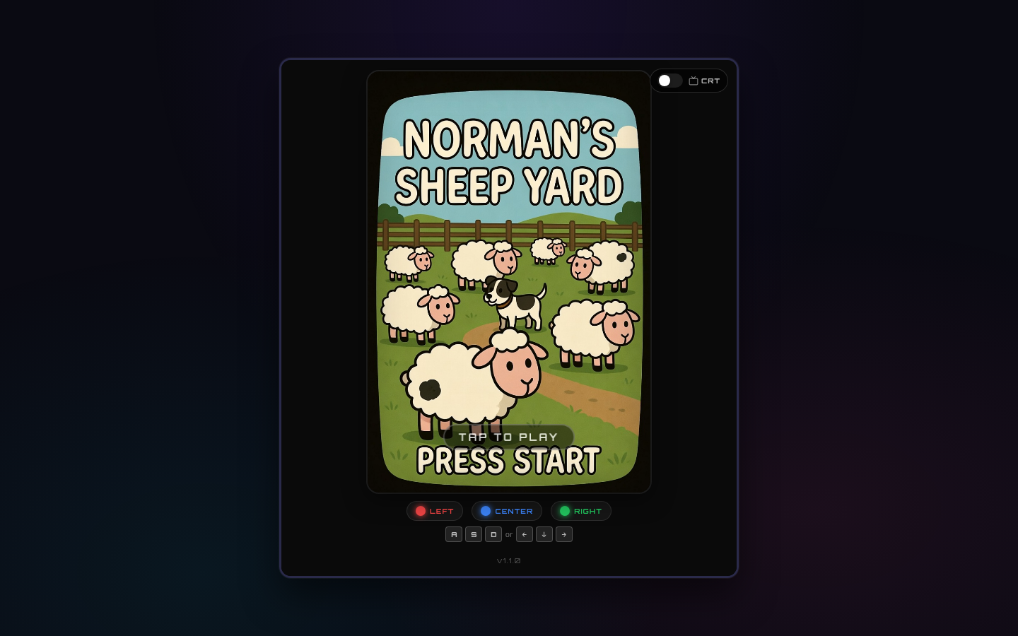 Screenshot of Norman's Sheep Yard